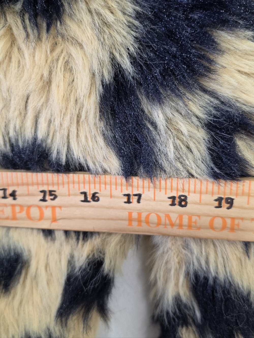 For The Republic Leopard-Print Faux Fur Sweater in Black & Tan - Picture 4 of 6